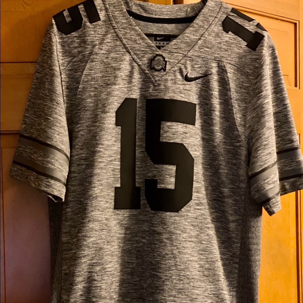Super rare Nike ZEKE gray jersey Ohio state